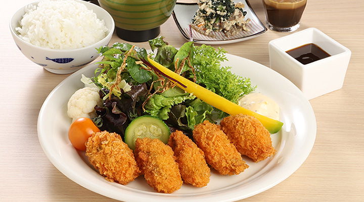 【広島県産】カキフライ定食