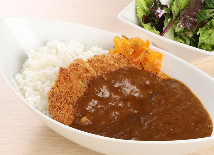 ポークカツカレー